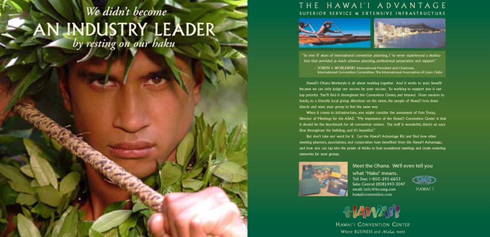 Print Adversting Campaign - Hawaii Convention Center